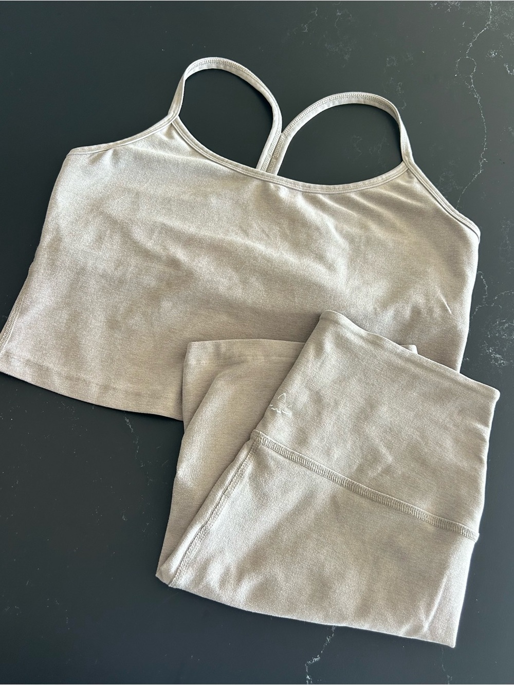 Beyond Yoga Short Set — Taupe